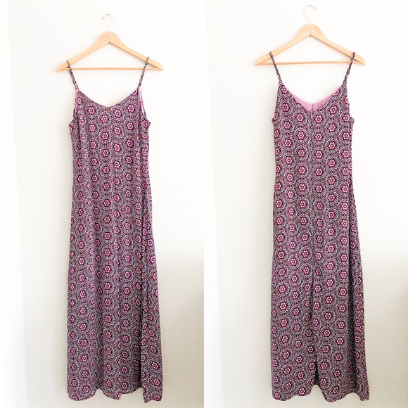 Catherine Malandrino Dresses & Skirts - CATHERINE MALANDRINO Purple Floral Maxi Dress / S